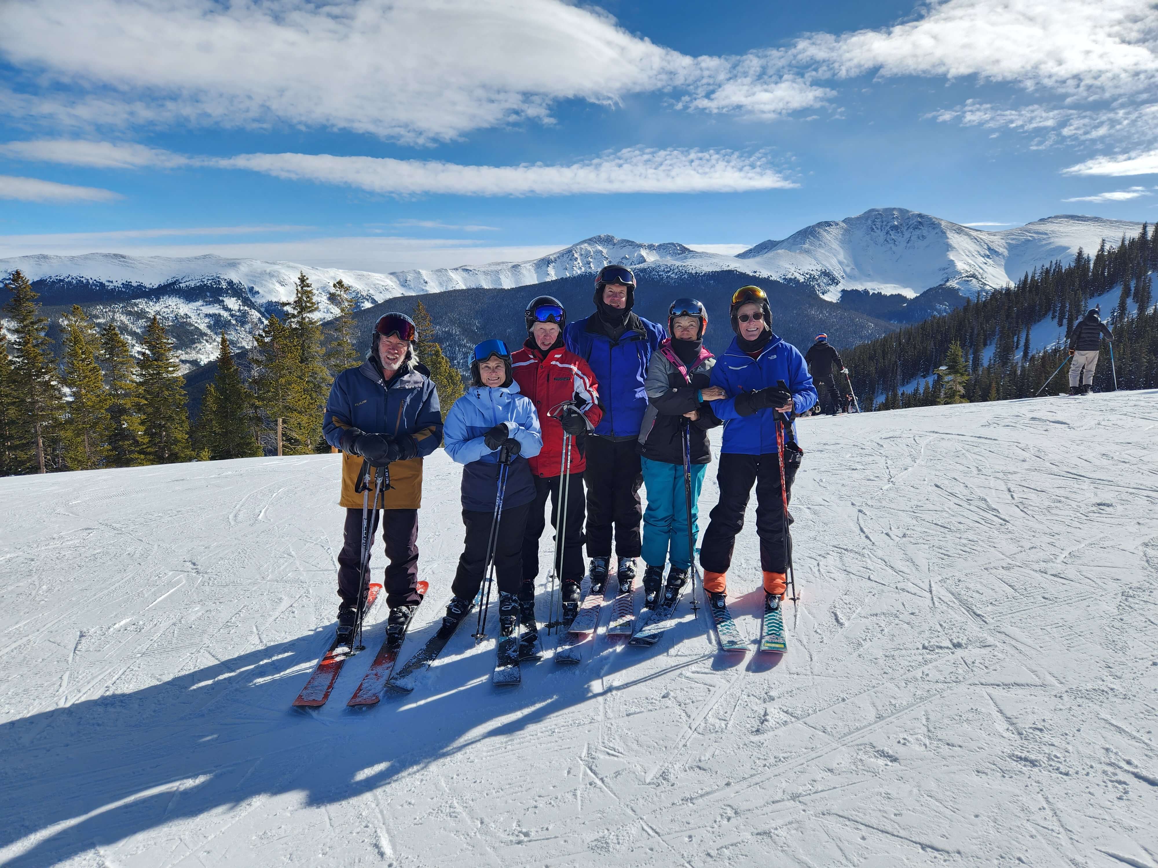 ski together